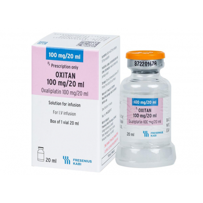 OXITAN 100 MG / 20 ML ( OXALIPLATIN ) CONCENTRATE FOR DILUTION FOR IV INFUSION 20 ML VIAL